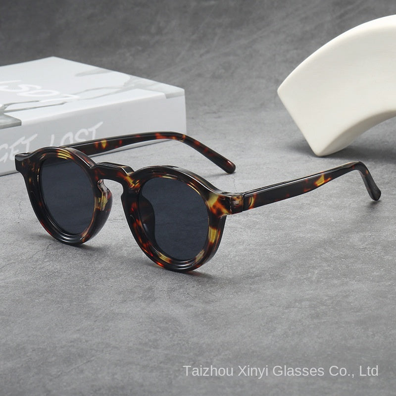 Vintage Round Small Frame Unisex Sunglasses Fashion UV Protection Shades