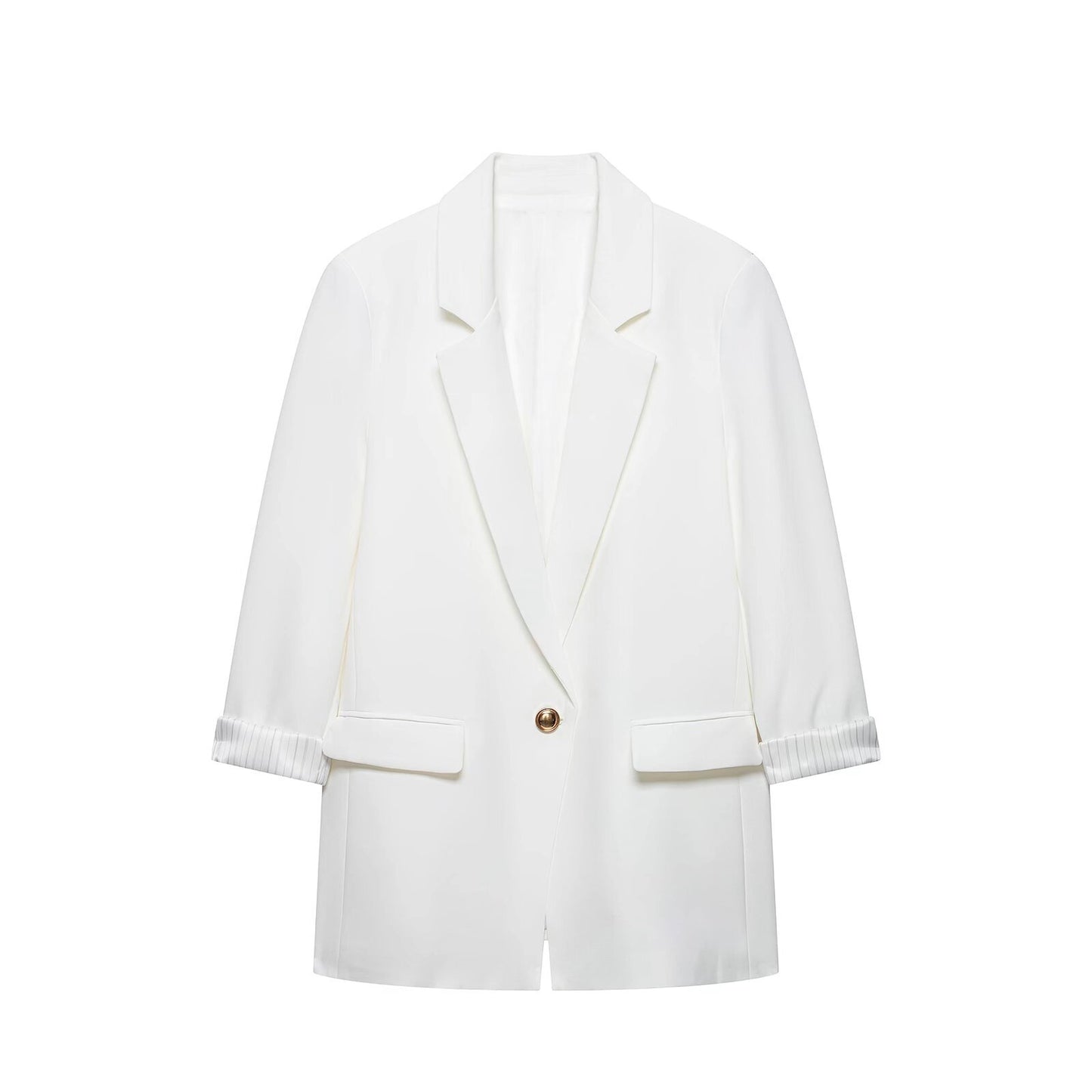 Elegant and casual loose fitting small suit jacket