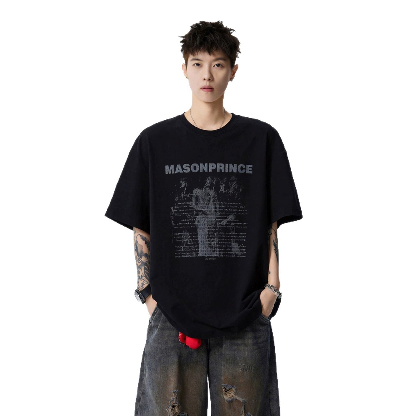 Cotton Short Sleeve T-Shirt for Men