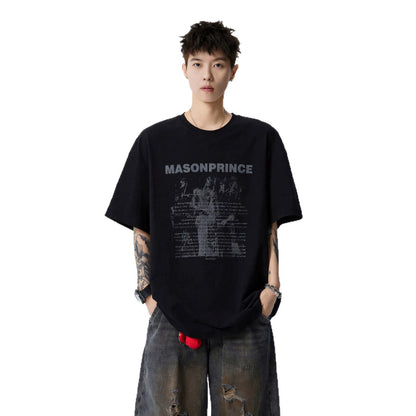 Cotton Short Sleeve T-Shirt for Men
