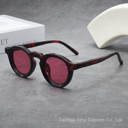 Vintage Round Small Frame Unisex Sunglasses Fashion UV Protection Shades