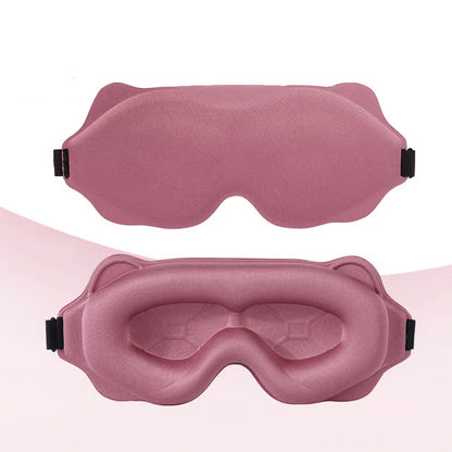 3D stereoscopic blackout sleep goggles for men and women breathable and leak proof deep concave super protective goggles