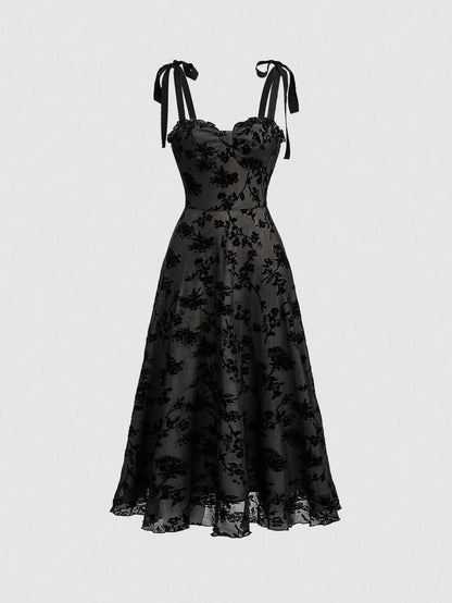 Off shoulder camisole dress