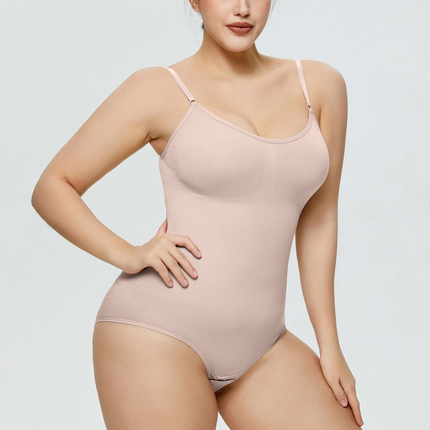 Plus Size Women's Shapewear Bustier Underwear Slimming Body Postpartum Waist Trainer Abdominal Shaping Bodysuit