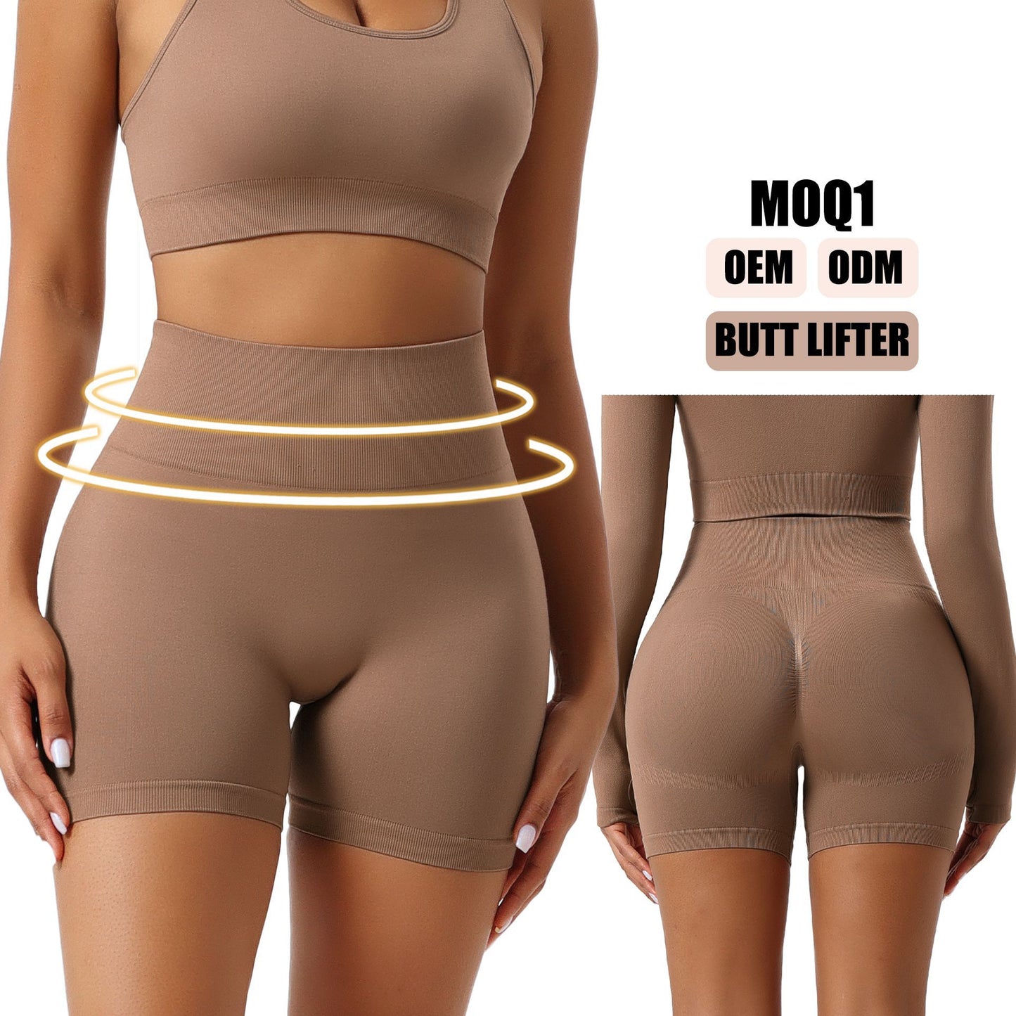 Women's Butt Lifting Pants High Waist Tummy Control Shapewear Thin Trainer Safety Pants