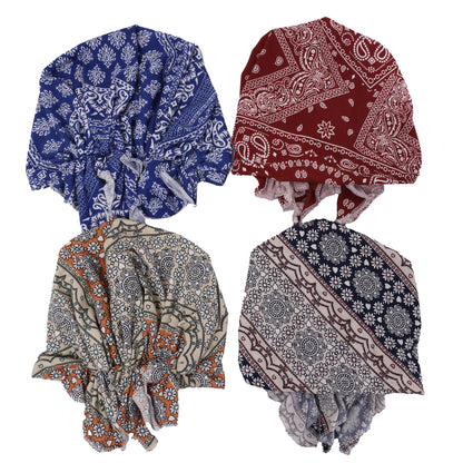 Women's Hat Short Cap Headscarf