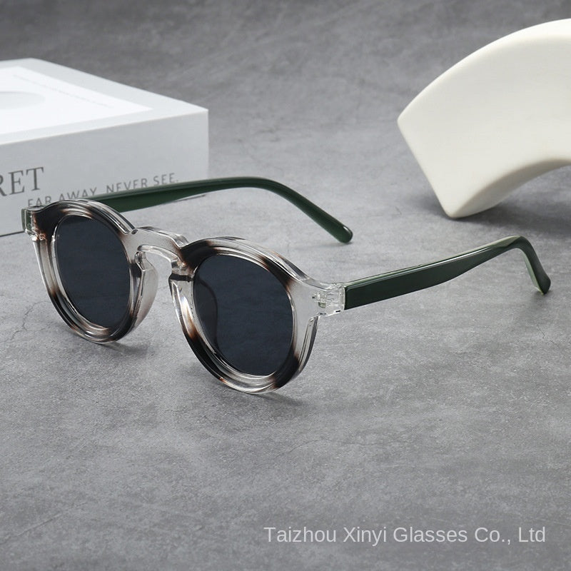 Vintage Round Small Frame Unisex Sunglasses Fashion UV Protection Shades
