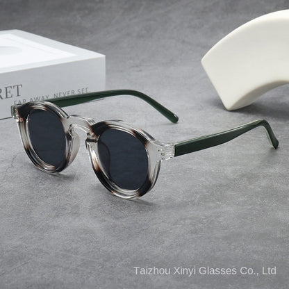 Vintage Round Small Frame Unisex Sunglasses Fashion UV Protection Shades