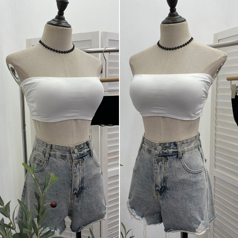 Strapless strapless vest for women