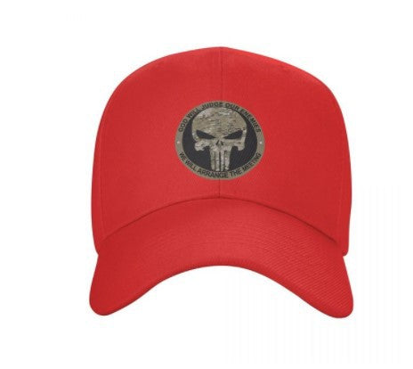 Summer printed baseball sports casual duckbill cap