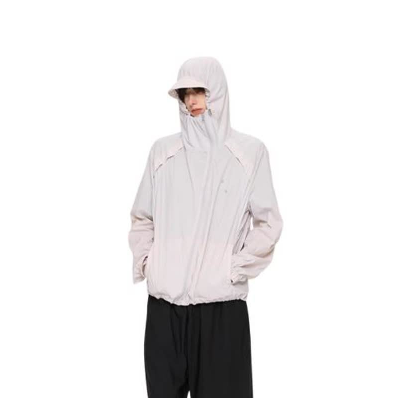 Jacket Men's Lightweight Loose Hooded Jacket