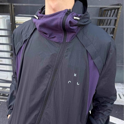 Jacket Men's Lightweight Loose Hooded Jacket