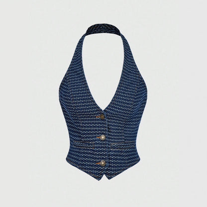Women's denim suit