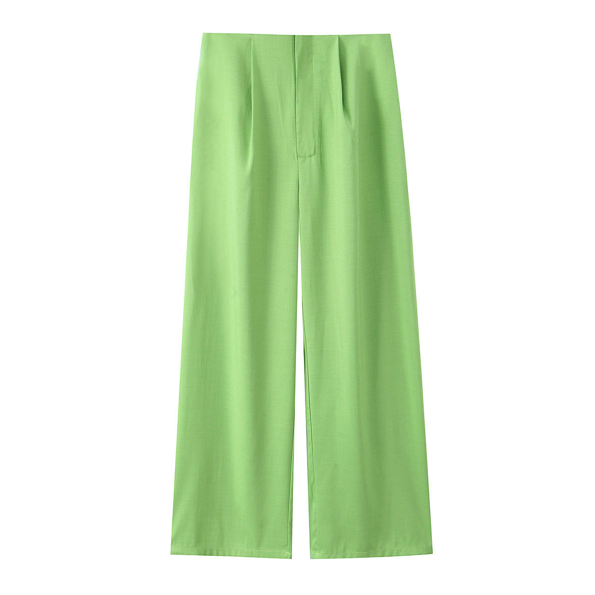 Simple short sleeved suit long pants suit set
