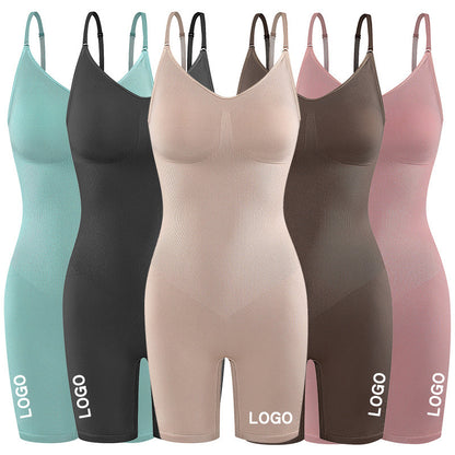 Women's Body Shaper  Waist Trainer Large Size Bodysuit Can Print