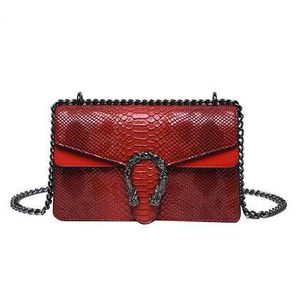 Crocodile patterned Wine God Bag