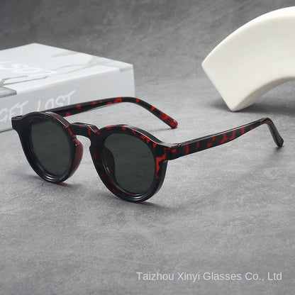 Vintage Round Small Frame Unisex Sunglasses Fashion UV Protection Shades
