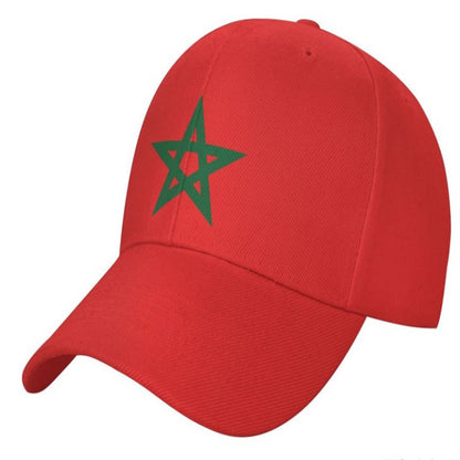 Summer printed baseball sports casual duckbill cap