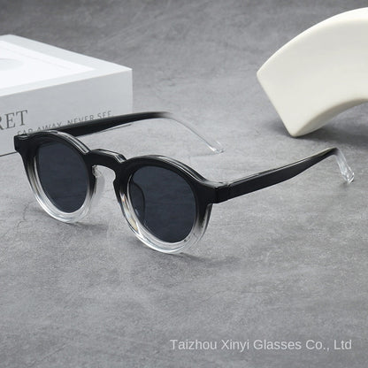 Vintage Round Small Frame Unisex Sunglasses Fashion UV Protection Shades