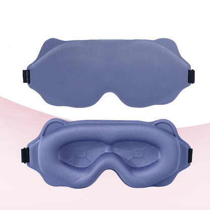 3D stereoscopic blackout sleep goggles for men and women breathable and leak proof deep concave super protective goggles