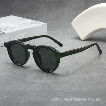 Vintage Round Small Frame Unisex Sunglasses Fashion UV Protection Shades