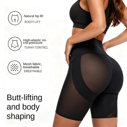 Shaping Underwear Micro-Compression Mesh Smooth Butt-Lifting Shorts for Fitness and Workout Shaping Pants