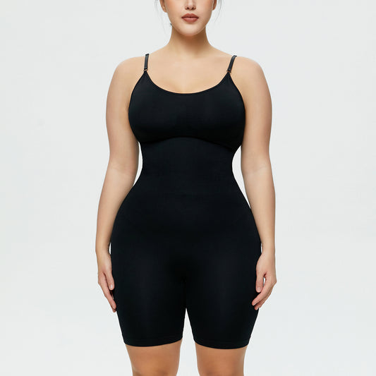 Plus Size Women's Shapewear Bustier Underwear Slimming Body Postpartum Waist Trainer Abdominal Shaping Bodysuit